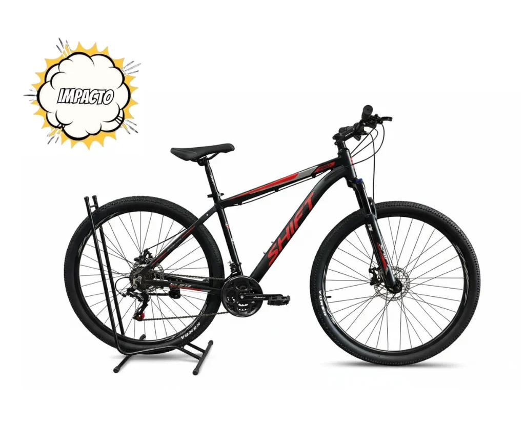 Mountain Bike Shift Rebel negro/rojo R29