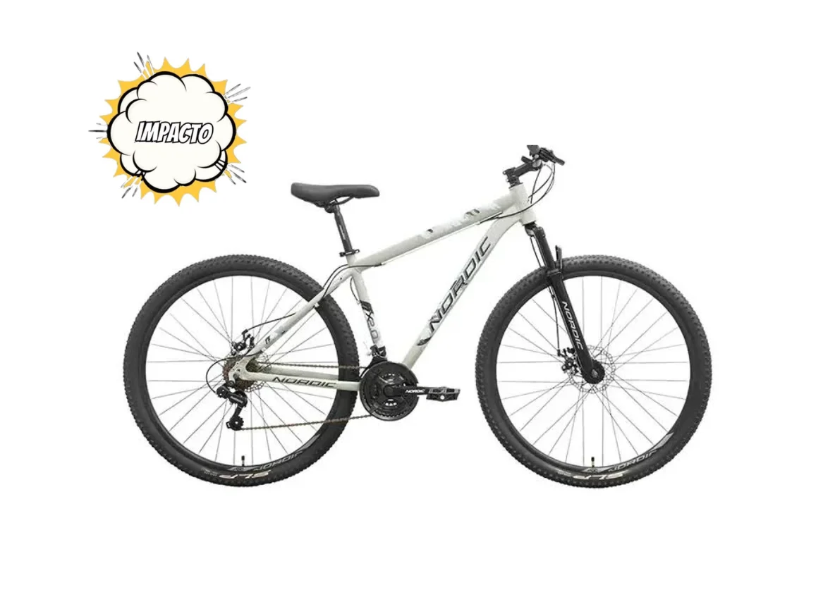 Bicicleta Mountain Bike Nordic XR 2.0 gris