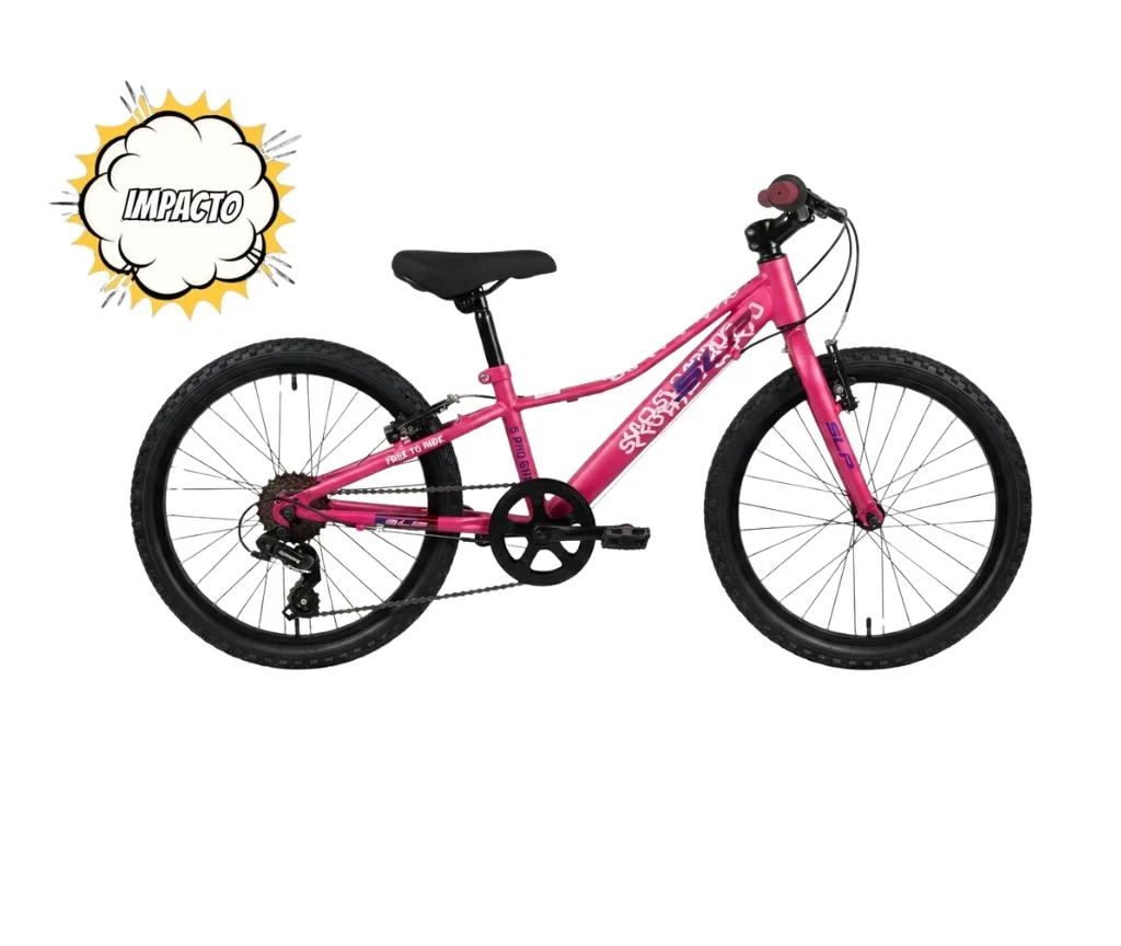 Bicicleta KIDS SLP 5 Pro R20 rosa