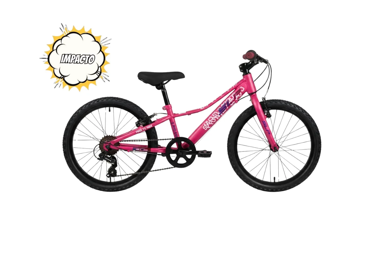 Bicicleta KIDS SLP 5 Pro R20 rosa